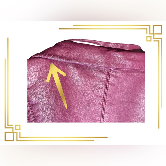 Guess Faux Leather Jacket - Picture 4 of 6